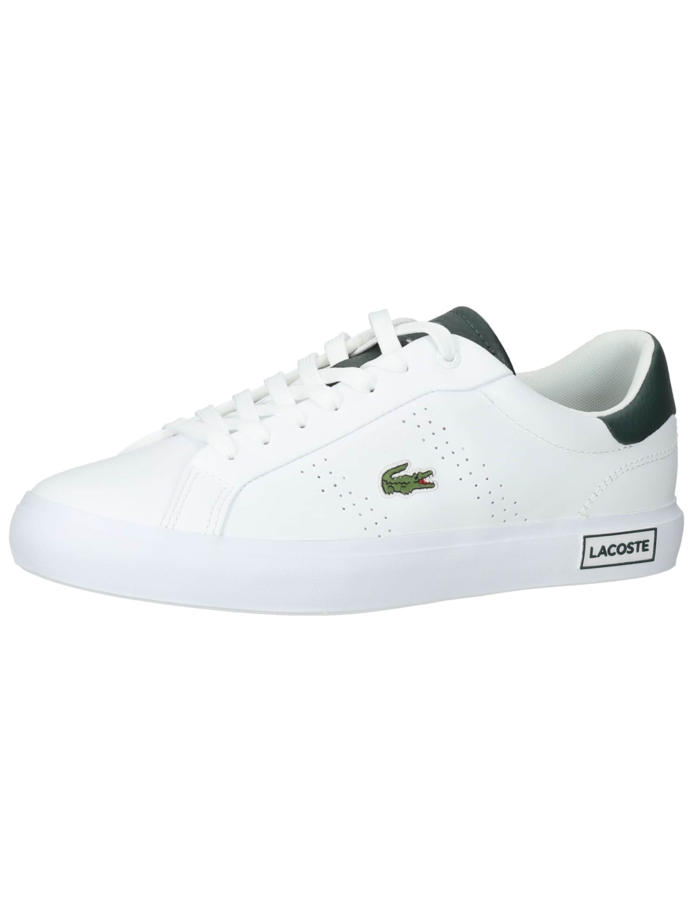 LACOSTE Trainers 'Powercourt 2.0' in White: front