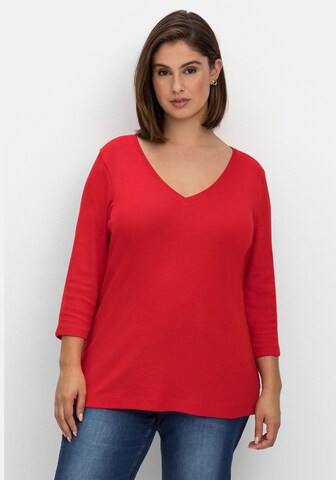 SHEEGO Shirt in Rot: predná strana