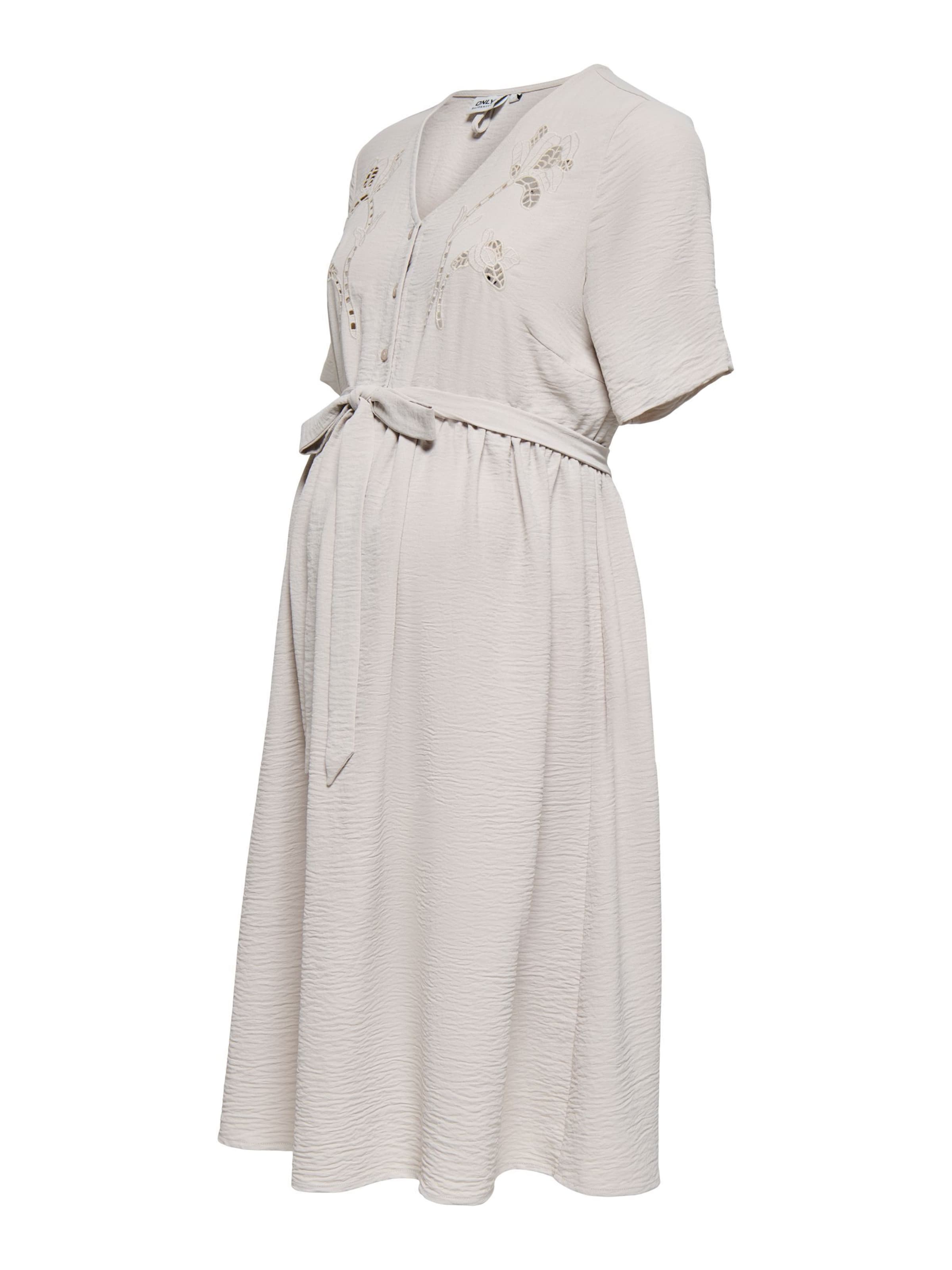 Only Maternity Dress 'OLMEvalou' in Beige: front