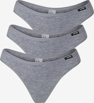 String di Yenita in grigio: frontale