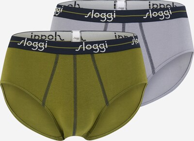 Slip 'men Start' SLOGGI di colore grigio argento / oliva, Visualizzazione prodotti