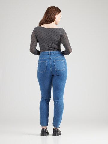 ONLY Carmakoma Skinny Jeans 'CARHush' in Blue