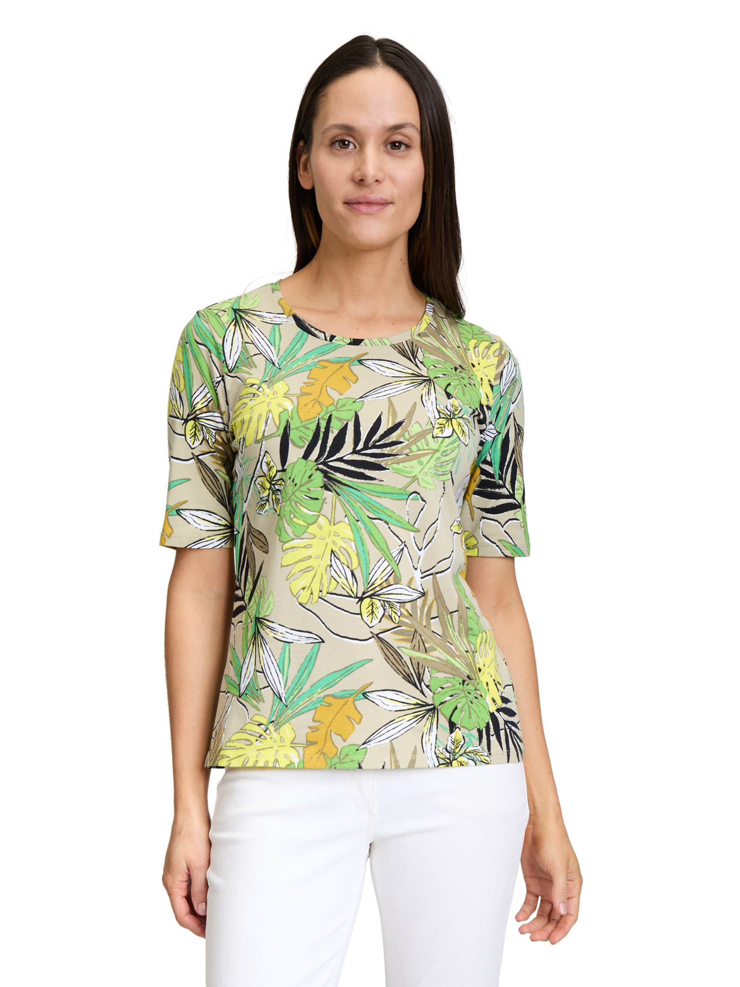 T-shirt Betty Barclay en vert : devant