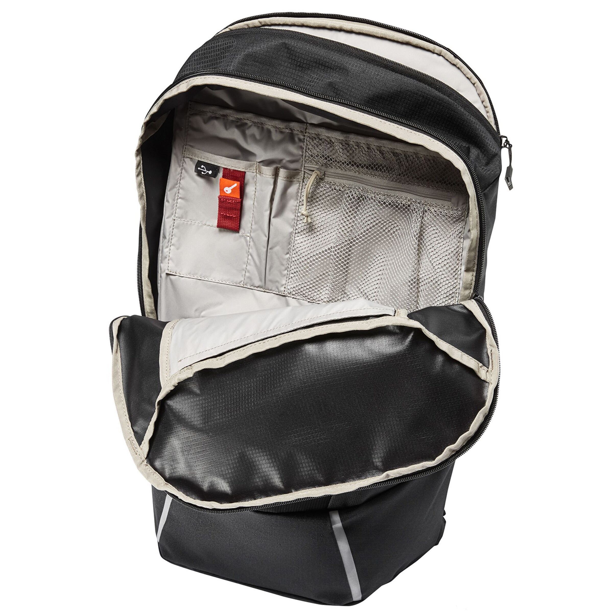 Zaino sportivo 'Cycle' di VAUDE in nero