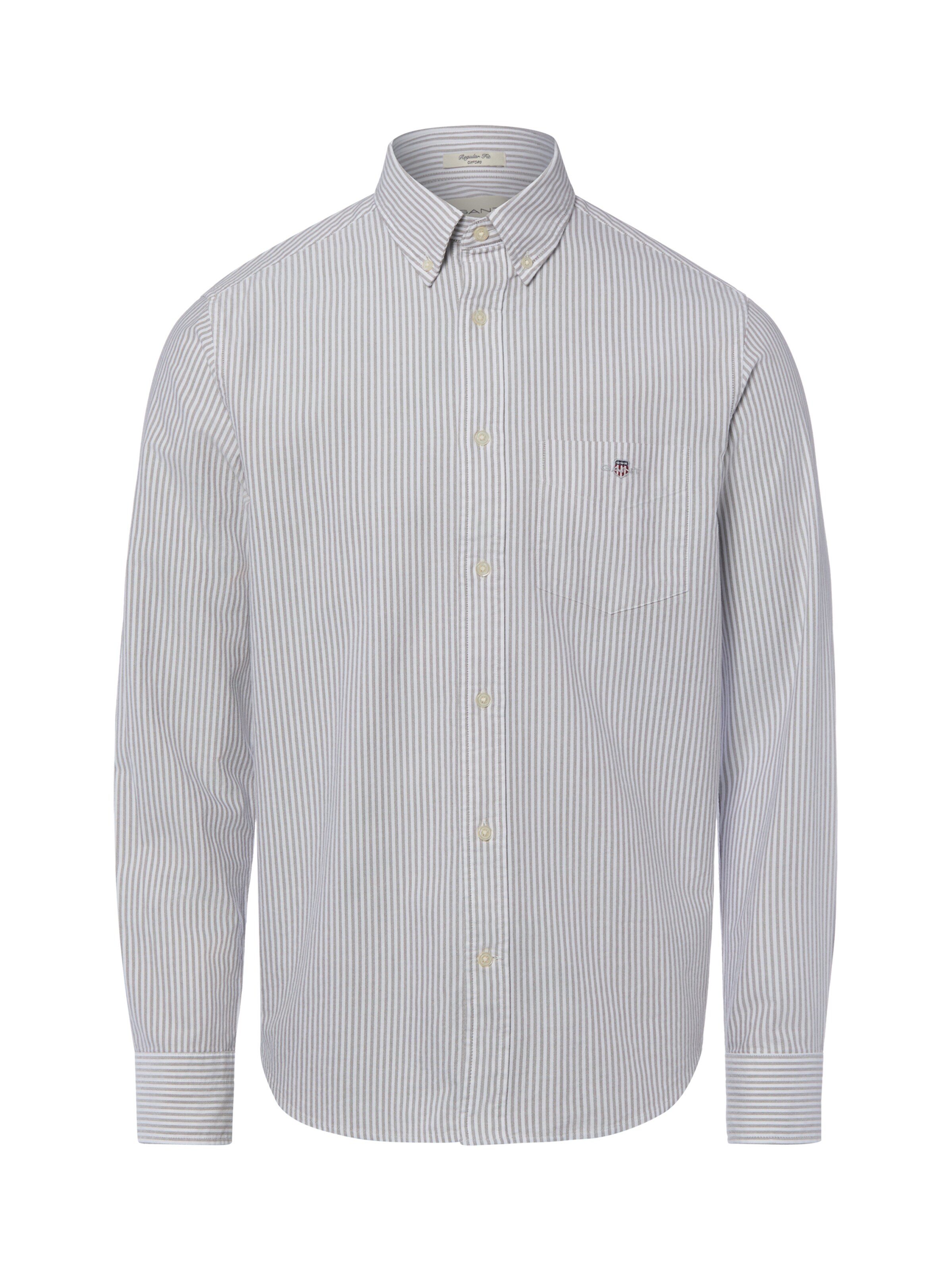 GANT Button Up Shirt in Grey: front