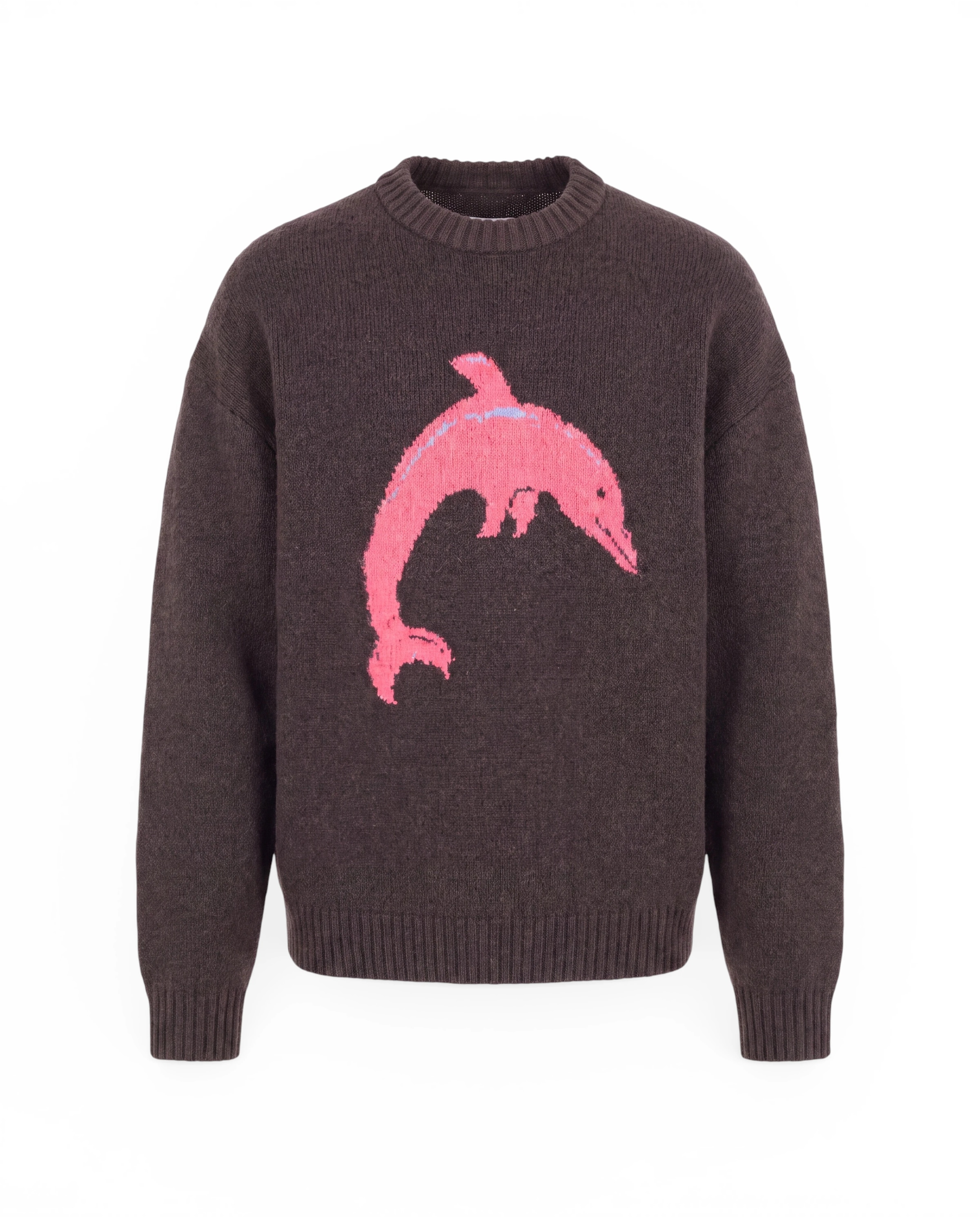 Pulover 'FA OZZY DOLPHIN' de la Volcom pe maro: față