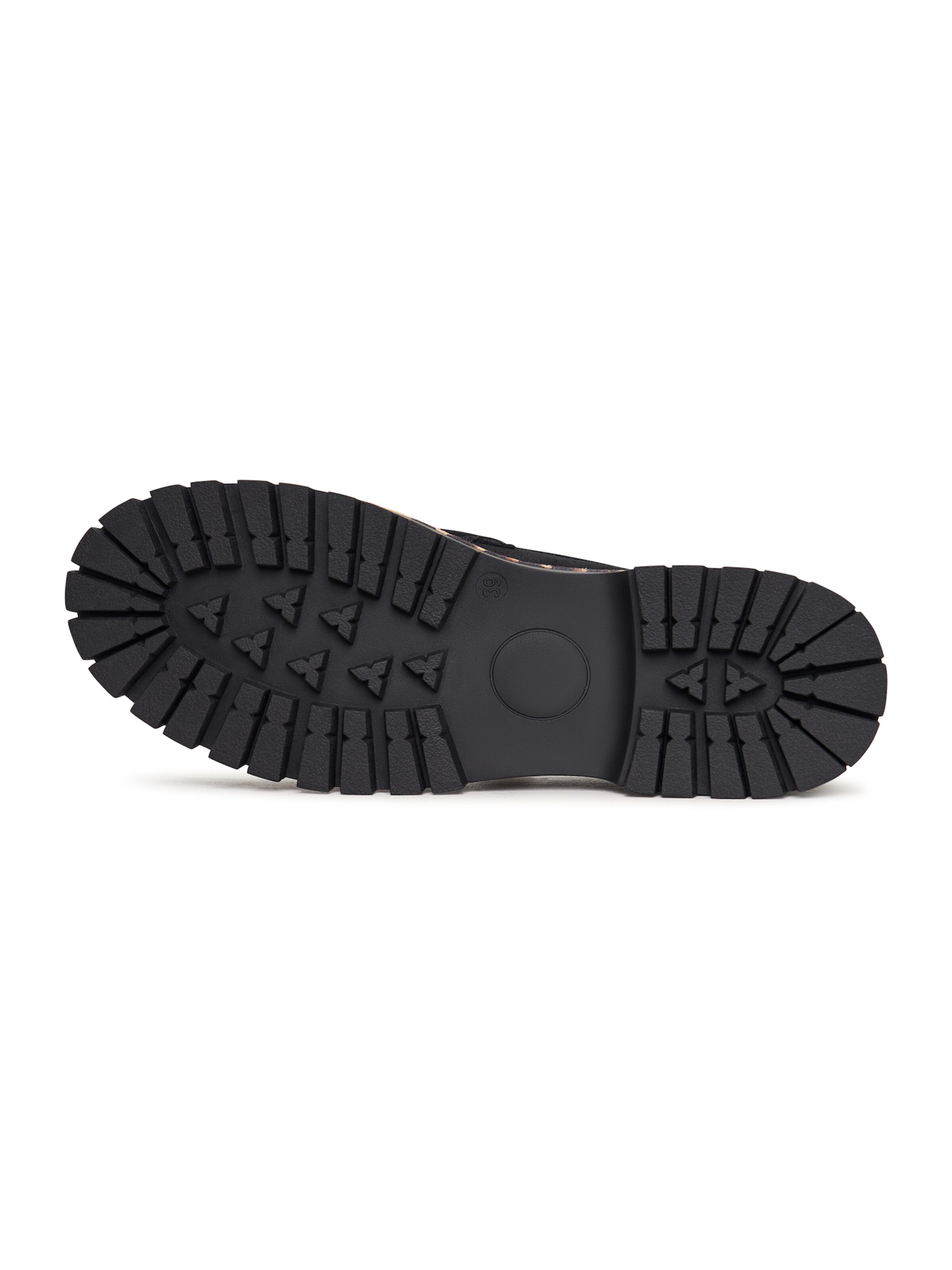CESARE GASPARI Classic Flats in Black