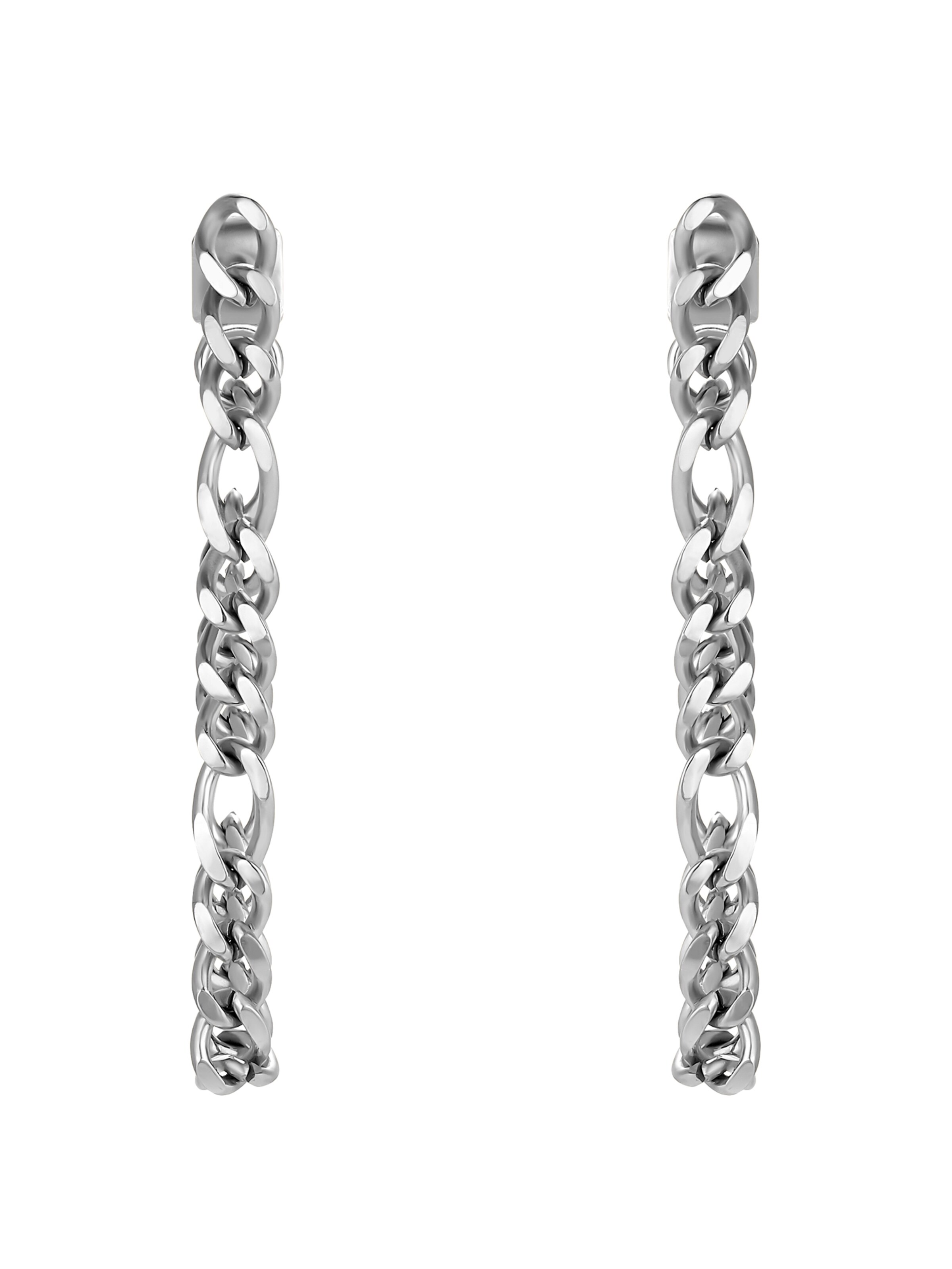 Boucles d'oreilles 'Nea' Heideman en argent : devant