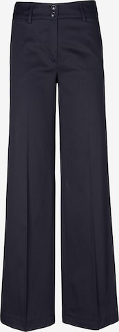St. Emile Pleated Pants in Blue: front