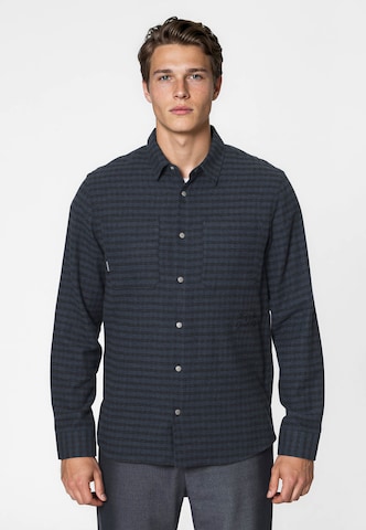 Kleinigkeit - Regular Fit Camisa 'Milli' em azul: frente