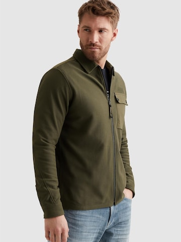 PME Legend - Chaqueta de entretiempo 'PME LEGEND - Shirt jacket with  zipper closure and badge' en verde