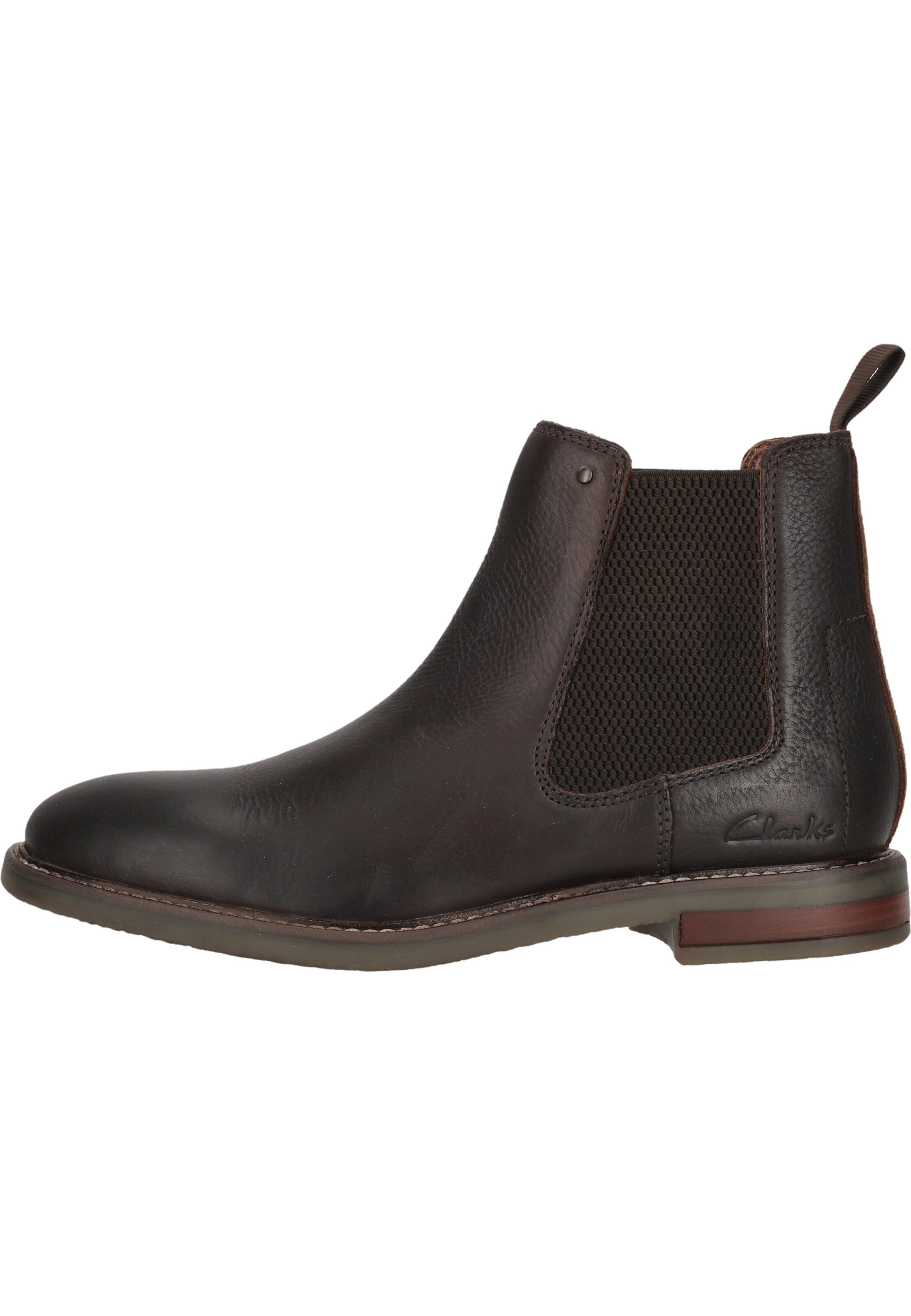 CLARKS Chelsea boots 'Jaxen Easy' in Bruin