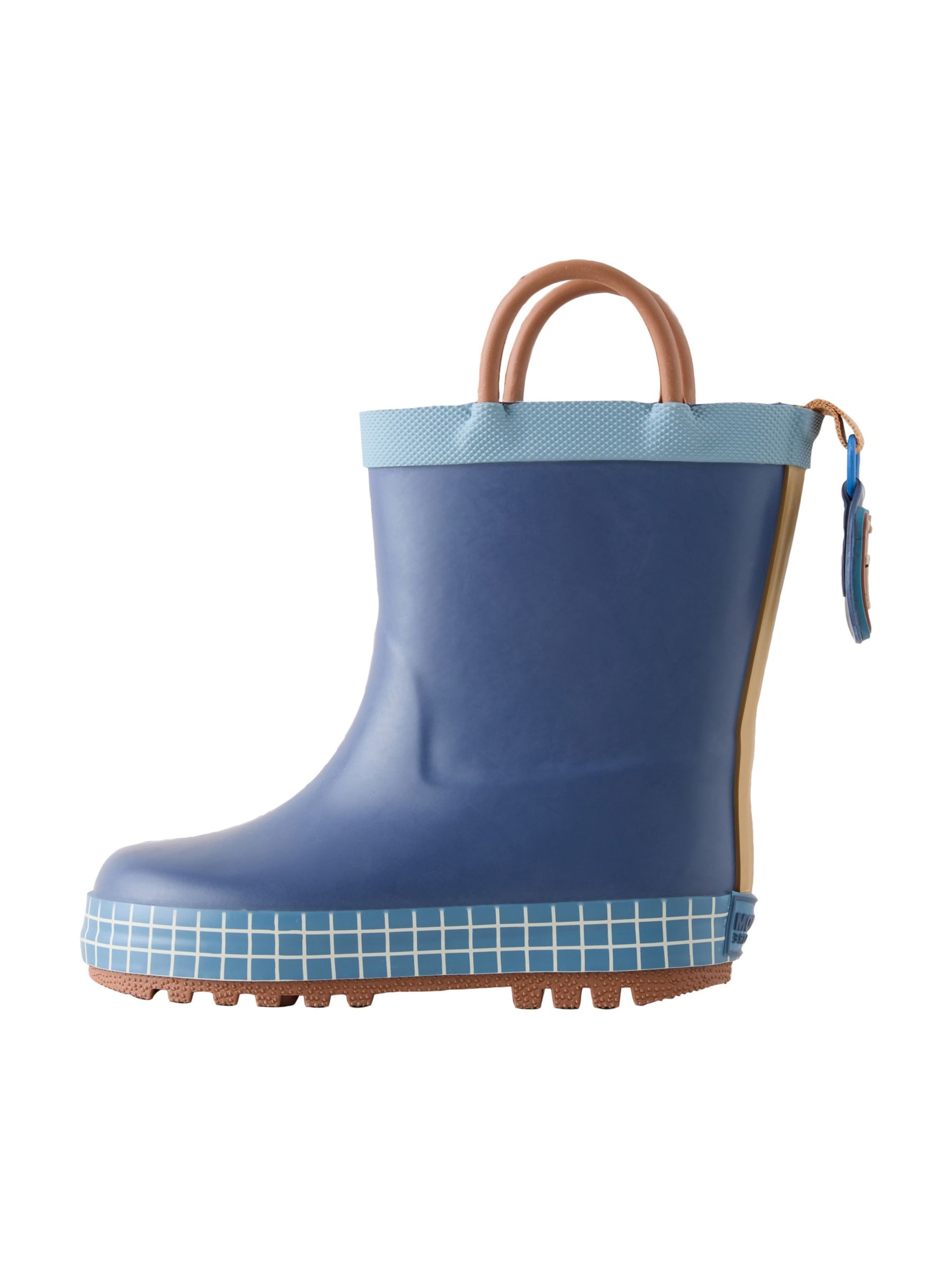 Bottes en caoutchouc Next en bleu : devant
