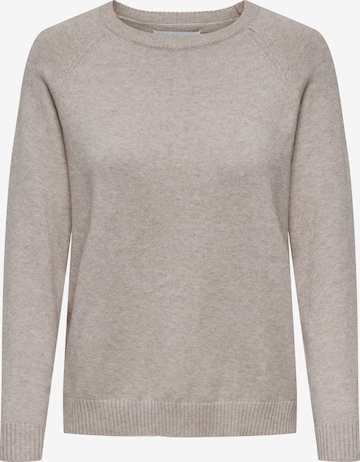 ONLY Свитер 'ONlLESLY KINGS' в Серый: спереди