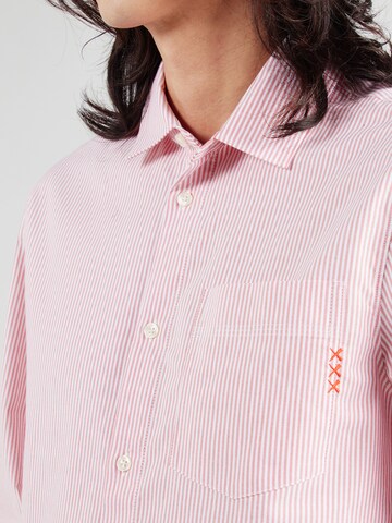 SCOTCH & SODA Rovný strih Košeľa 'Seasonal Core' - Ružová
