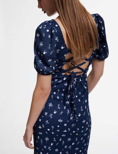 Koton Kleid in navy / weiß, Produktansicht