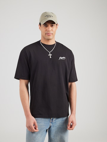 Pegador Tričko 'Stege' - Čierna