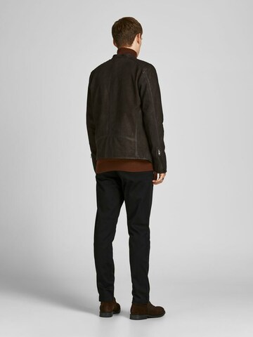 JACK & JONES Regular Chino in Zwart