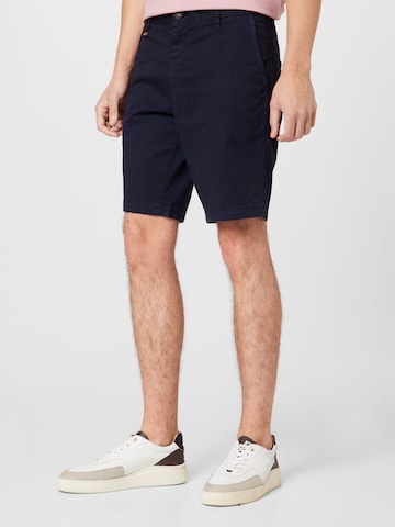 BOSS Orange Regular Shorts in Blau: predná strana