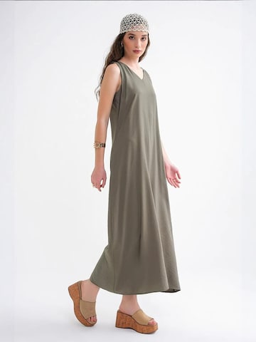 MixRay Summer Dress in Green