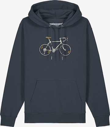 Sweat-shirt ' Doodle Bike ' Watapparel en gris : devant