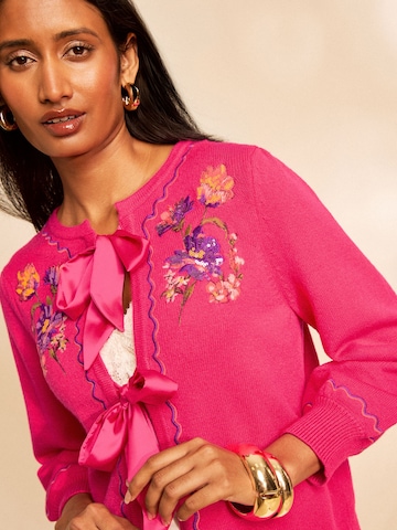 Giacchetta di love & roses in rosa