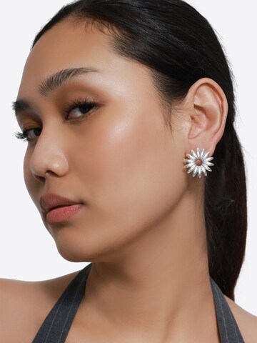 Boucles d'oreilles 'Lucret' Heideman en argent : devant