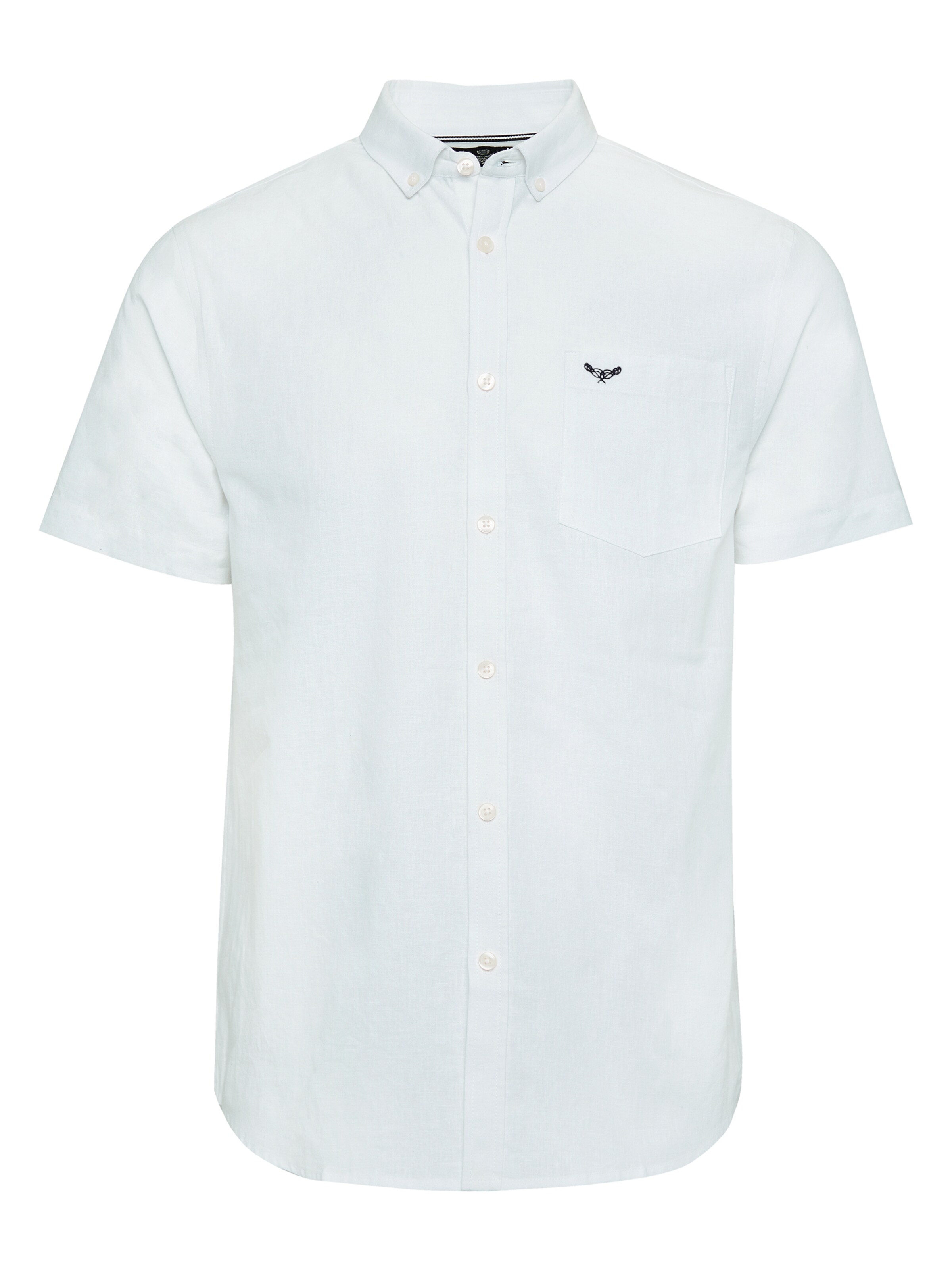 Threadbare Regular fit Button Up Shirt 'Dragon' in Green: front