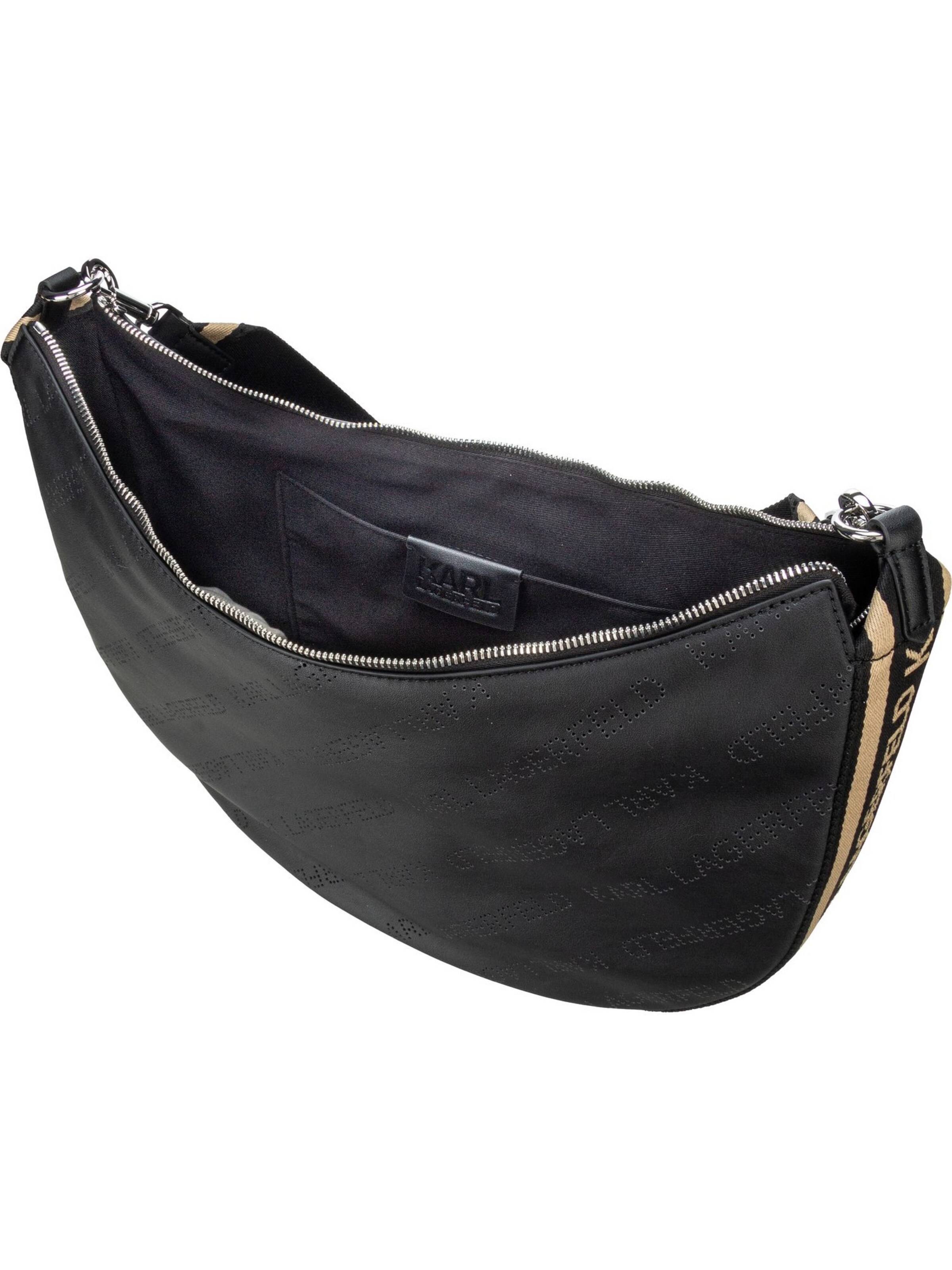 Sac bandoulière 'Moon' Karl Lagerfeld en noir