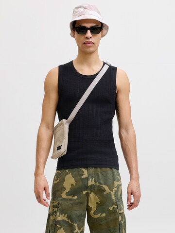 JACK & JONES - Jersey 'JORMENTON' en negro: frente