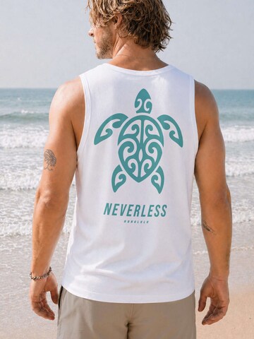 Neverless Shirt 'Honolulu Turtel' in White