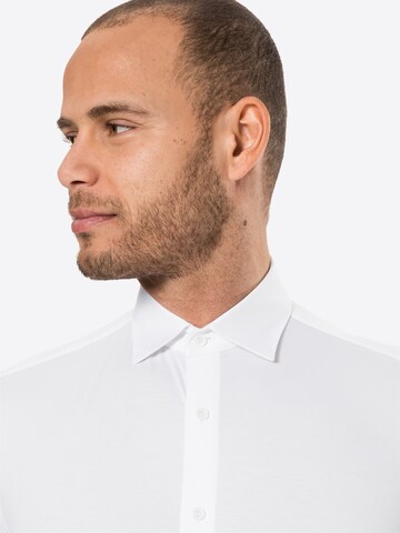 balta OLYMP Priglundantis modelis Dalykinio stiliaus marškiniai