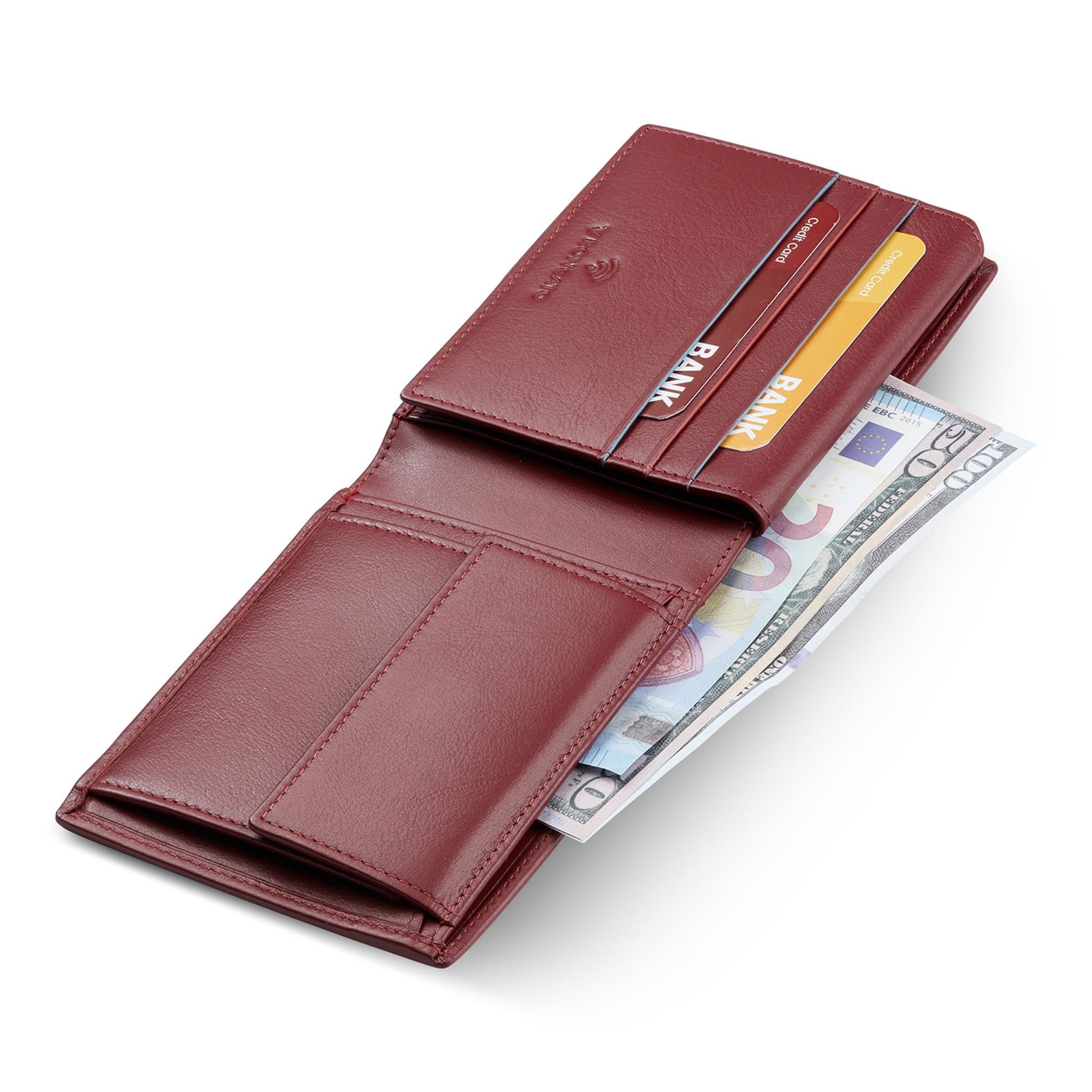 Roncato Wallet 'Detroit' in Red