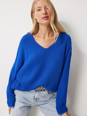 Happiness İstanbul Pullover in Blau