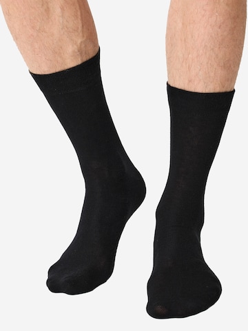 Chaussettes ' 18er-Pack Ohne Gummi ' Nur Die en noir : devant