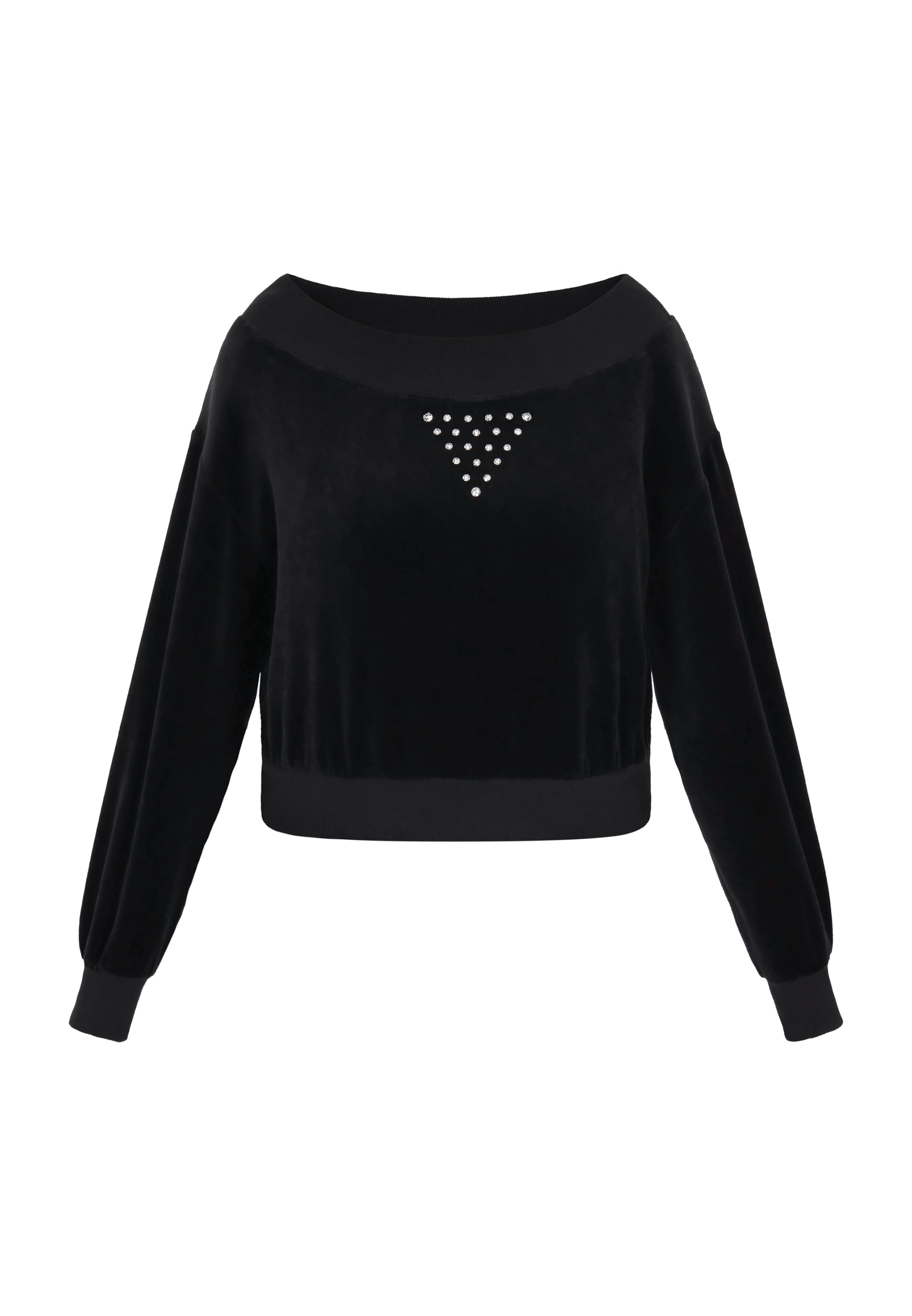 faina - Sudadera 'Fashion Look' en negro: frente