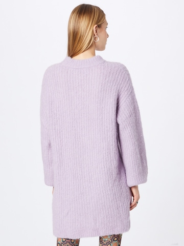 Moves Oversized sweater 'Obsta' in Purple