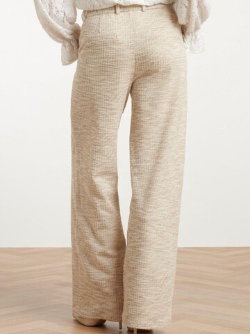Smashed Lemon Regular Broek in Beige
