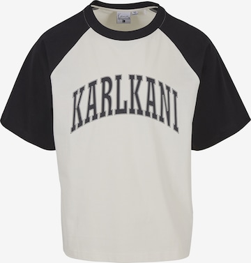 Maglietta di Karl Kani in bianco: frontale