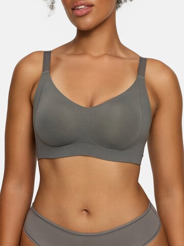 cfab (formerly creamy fabrics) - Push-up Sujetador 'Seamless Compact Push-Up BH' en gris