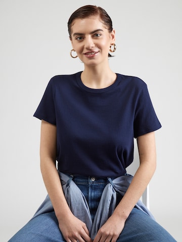 GAP Тениска в синьо: отпред