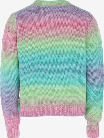 swirly Pullover in Mischfarben