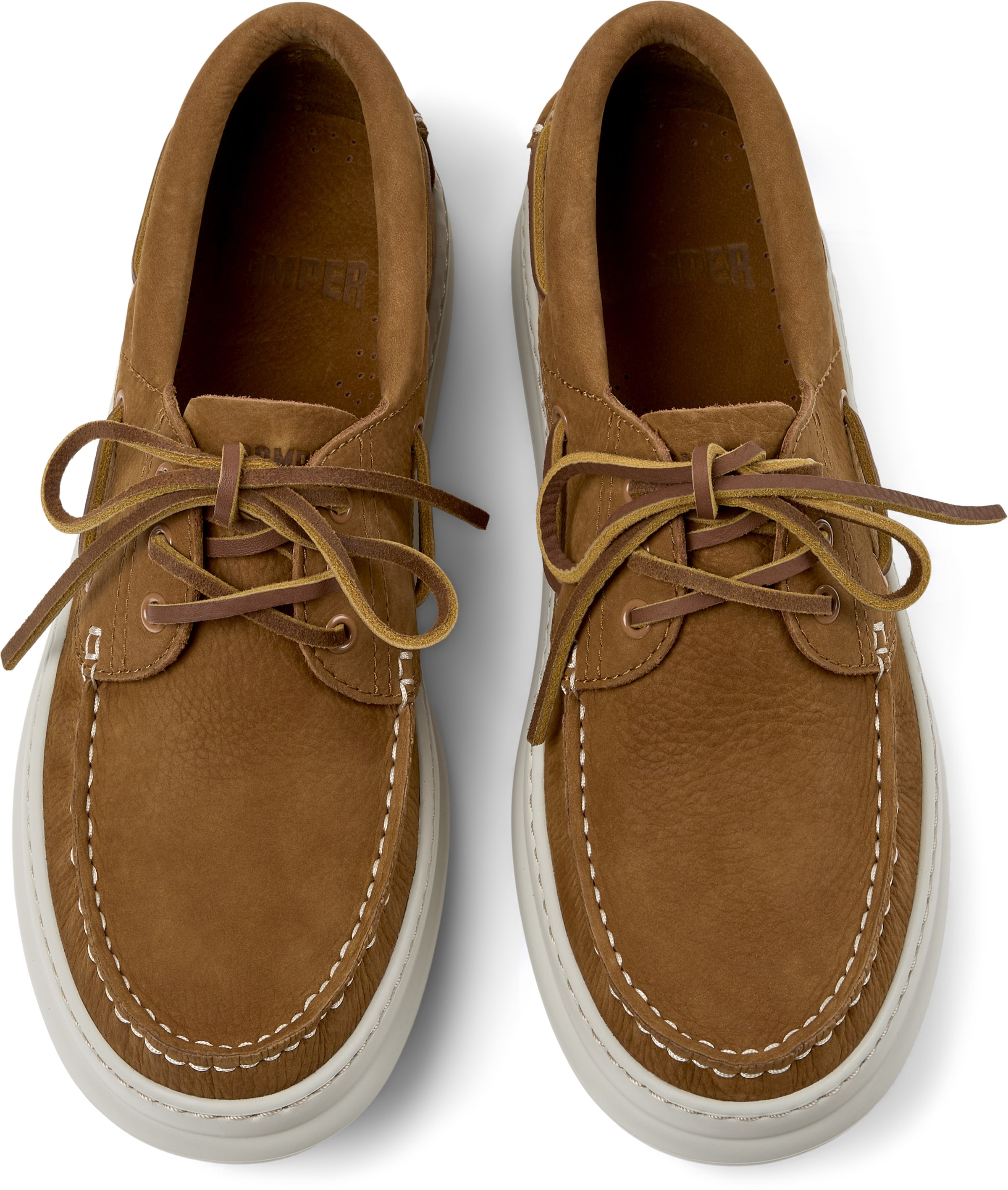 CAMPER Lace-up shoe 'Runner Four' in Brown