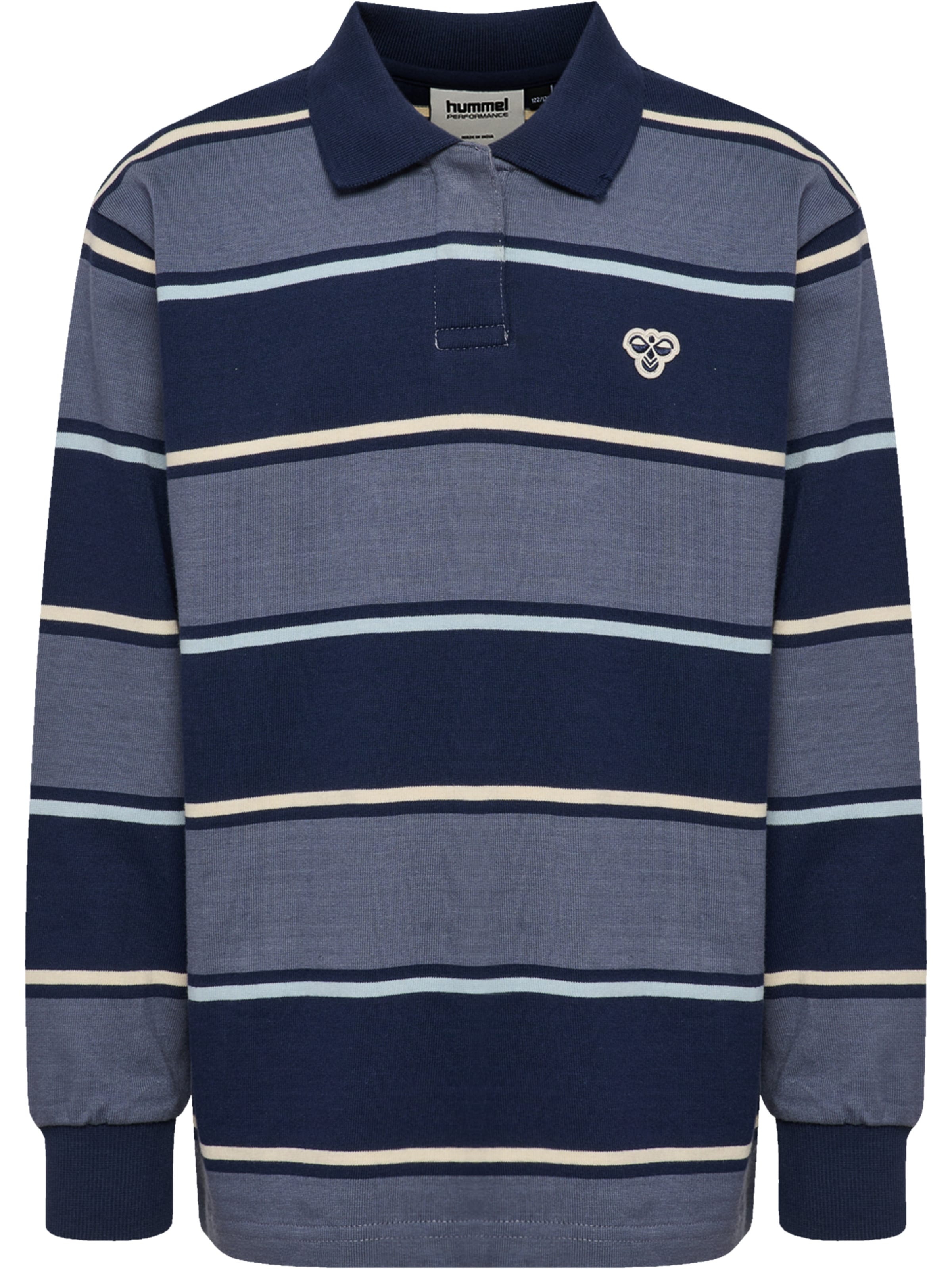 Hummel Shirt in Blauw: voorkant