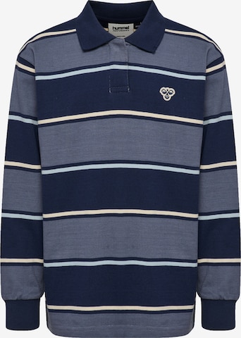Hummel Polo in Blau: Vorderseite