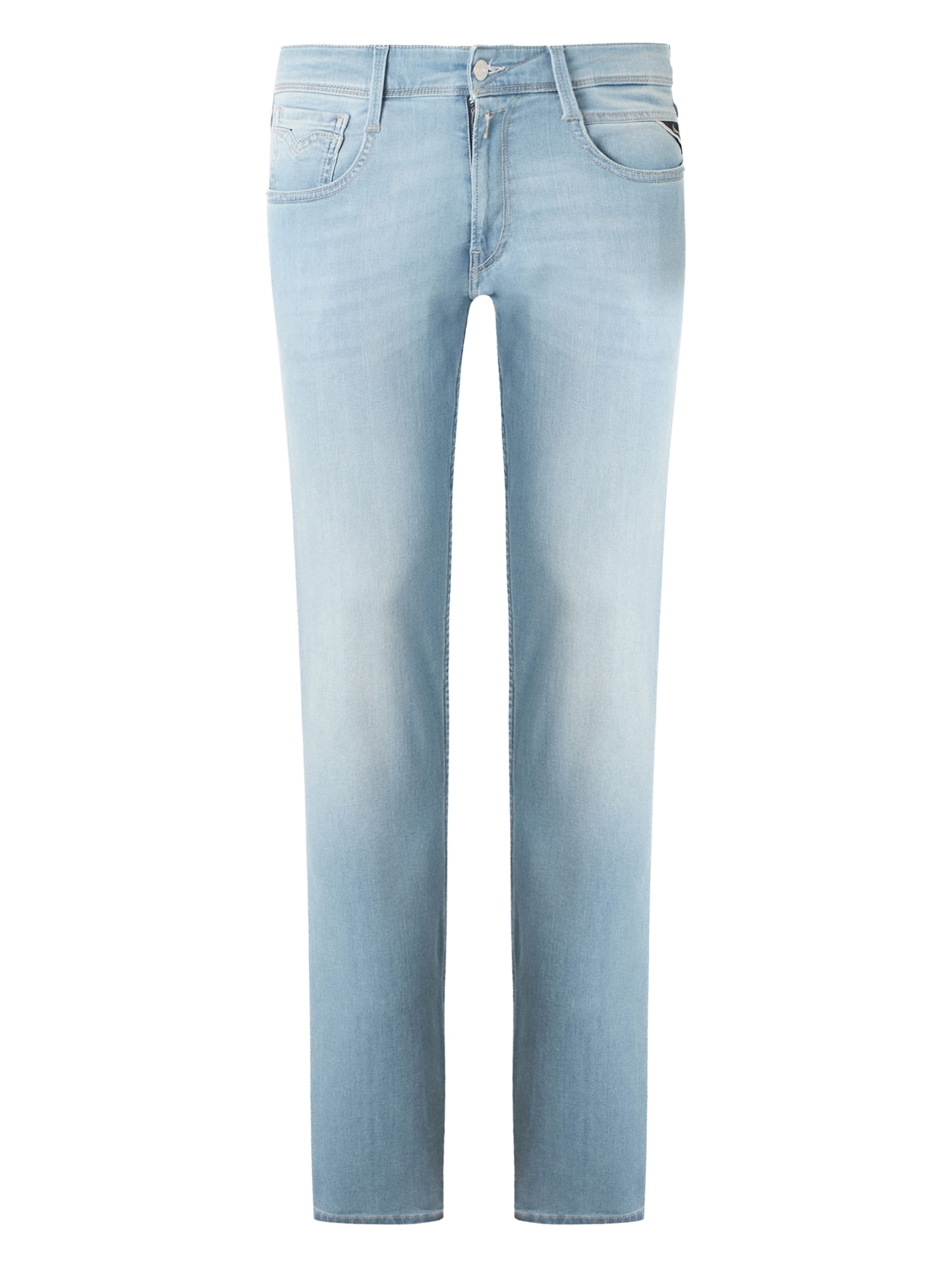 REPLAYSlimfit Traperice 'ANBASS' - plava boja: prednji dio