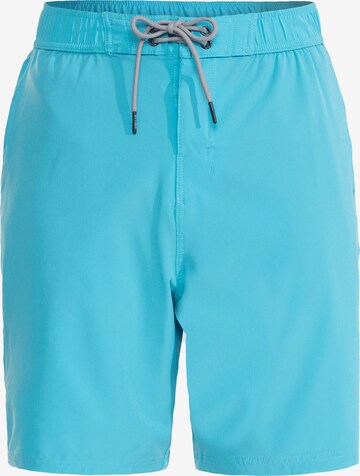 Spyder Athletic Swim Trunks in Blue: front