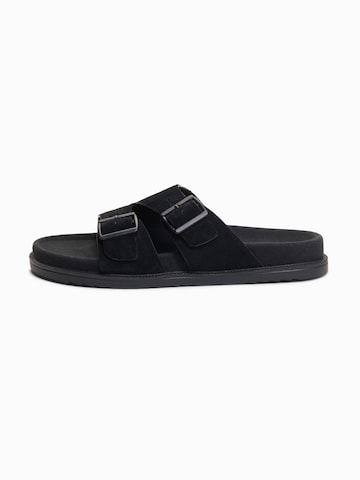 Ombre Pantolette‌‌‌‌‌‌‌ in Schwarz