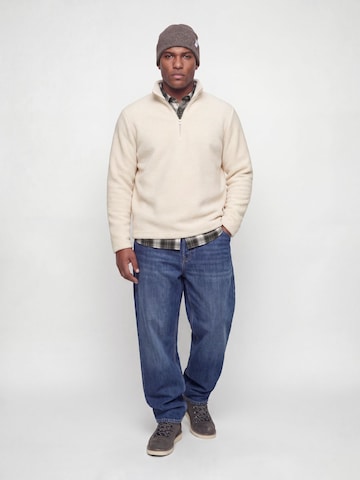 Jack & Jones Plus Sweater in Beige