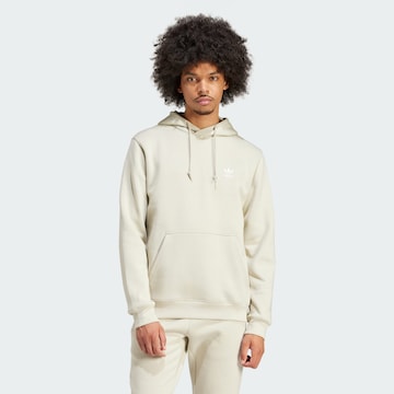 ADIDAS ORIGINALS - Sudadera 'Trefoil Essentials' en beige: frente